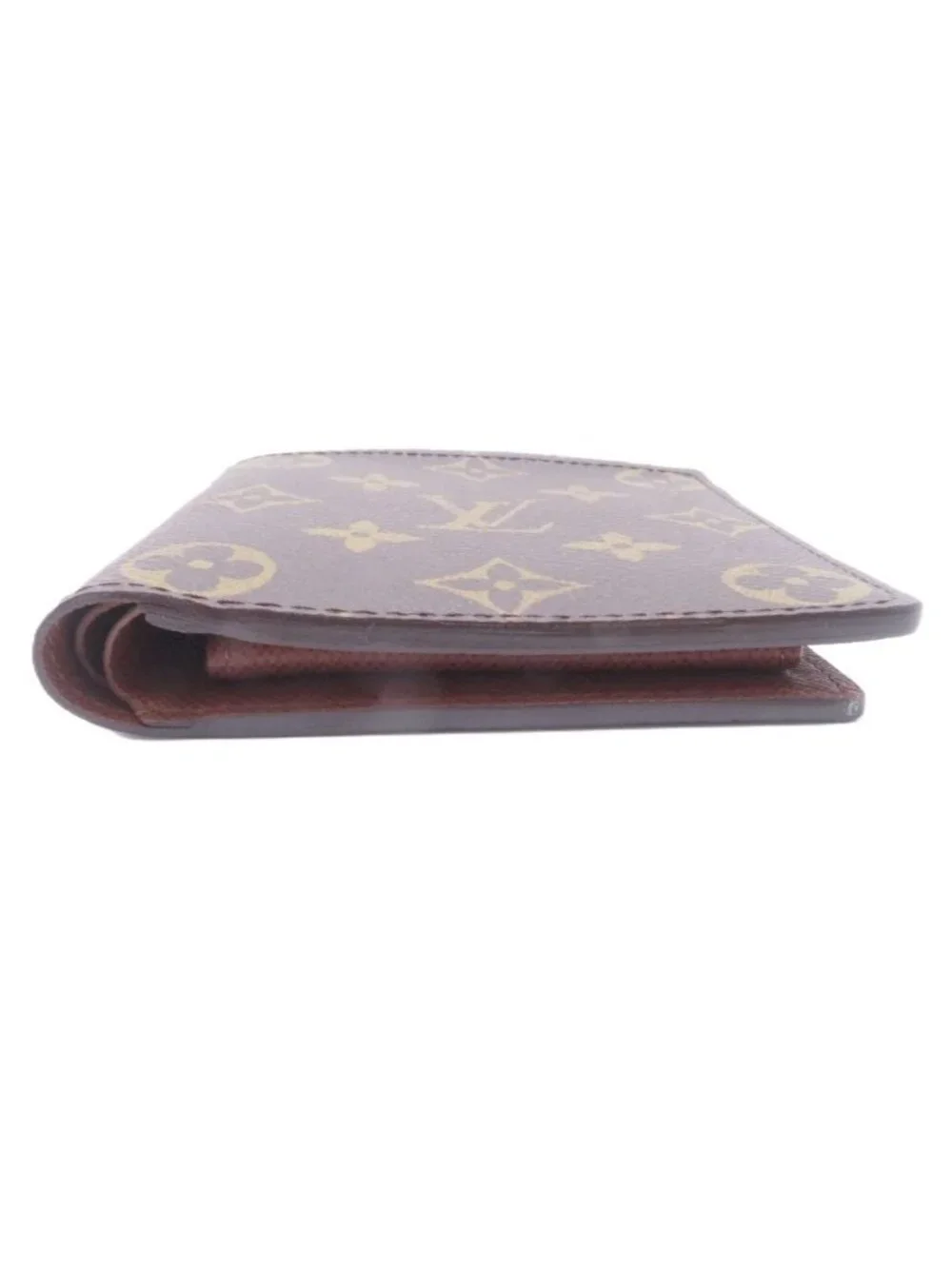 Louis Vuitton Portefeuille Cartes Credit Monet Monogram Bifold Wallet Canvas